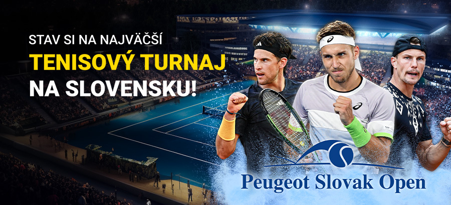 Stav si na Peugeot Slovak Open!