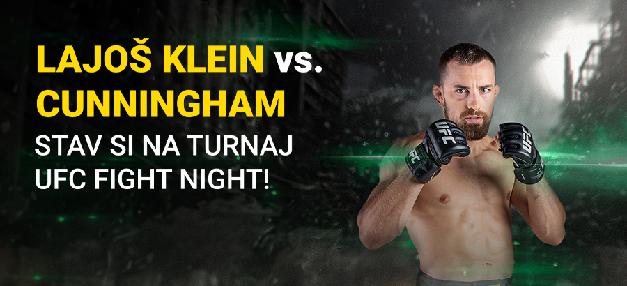 Lajoš Klein má nového súpera na UFC Fight Night!