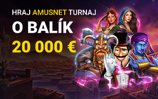 V Amusnet turnaji rozdáme až 1 500 cien v hodnote 20 000 eur!