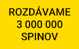 Darčekomat vo Fortuna Casine rozdáva až 3 000 000 free spinov!