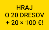 Stav si na hokejovú repre a hraj o 20 dresov + 20 x 100 eur!