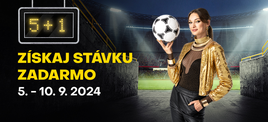 Stav si 5x s Betbuilderom a získaj bonus 10 eur!