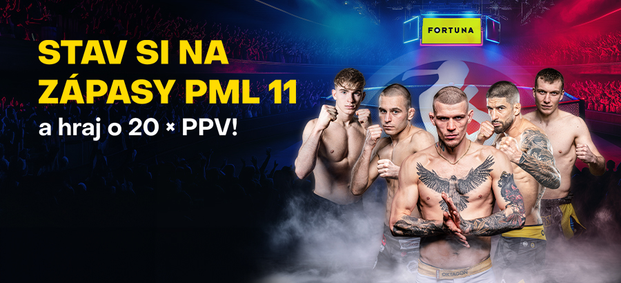 Súťaž o 20 x PPV na turnaj PML 11!