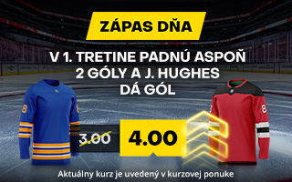 Zápas dňa: Buffalo vs. New Jersey