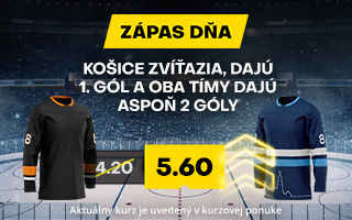 Zápas dňa: Košice vs. Nitra