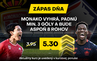 Zápas dňa: Monako vs. Lille