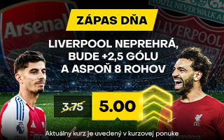 Zápas dňa: Arsenal vs. Liverpool