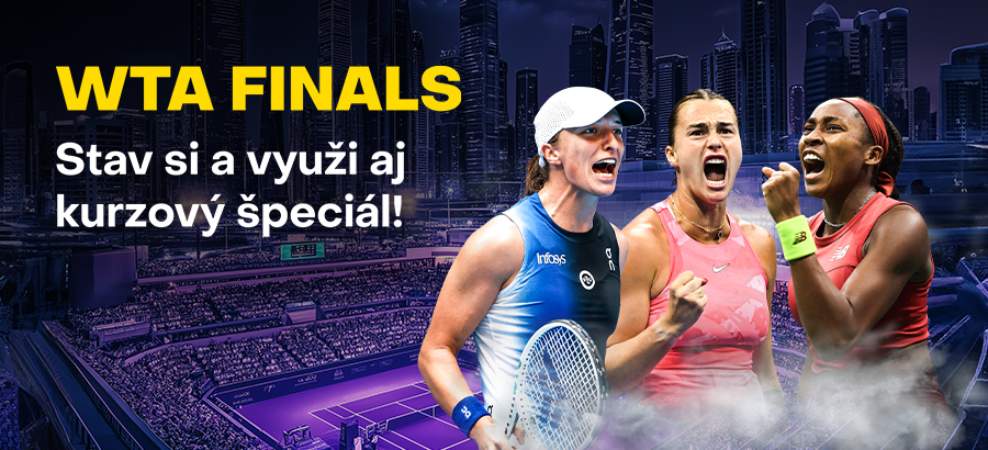 Stav si na WTA Finals a vyber si aj z nášho Špeciálu!