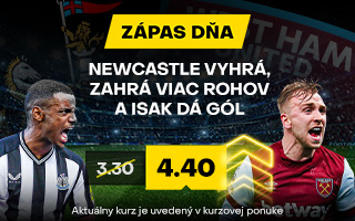 Zápas dňa: Newcastle vs. West Ham