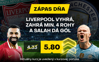 Zápas dňa: Liverpool vs. Man.City