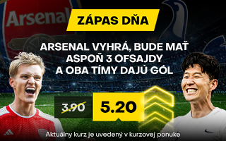 Zápas dňa: Arsenal vs. Tottenham