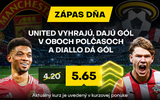 Zápas dňa: United vs. Southampton