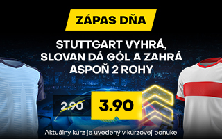 Zápas dňa: Slovan vs. Stuttgart