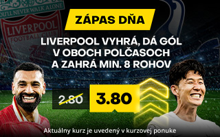 Zápas dňa: Liverpool vs. Tottenham