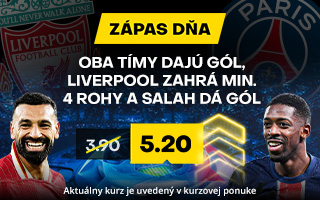 Zápas dňa: Liverpool vs. PSG